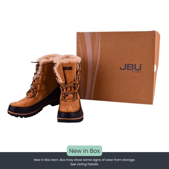 JBU by Jambu Women’s “Malore – Weather Ready” Winter Boots – Tan (Size 6) - Picture 1 of 8